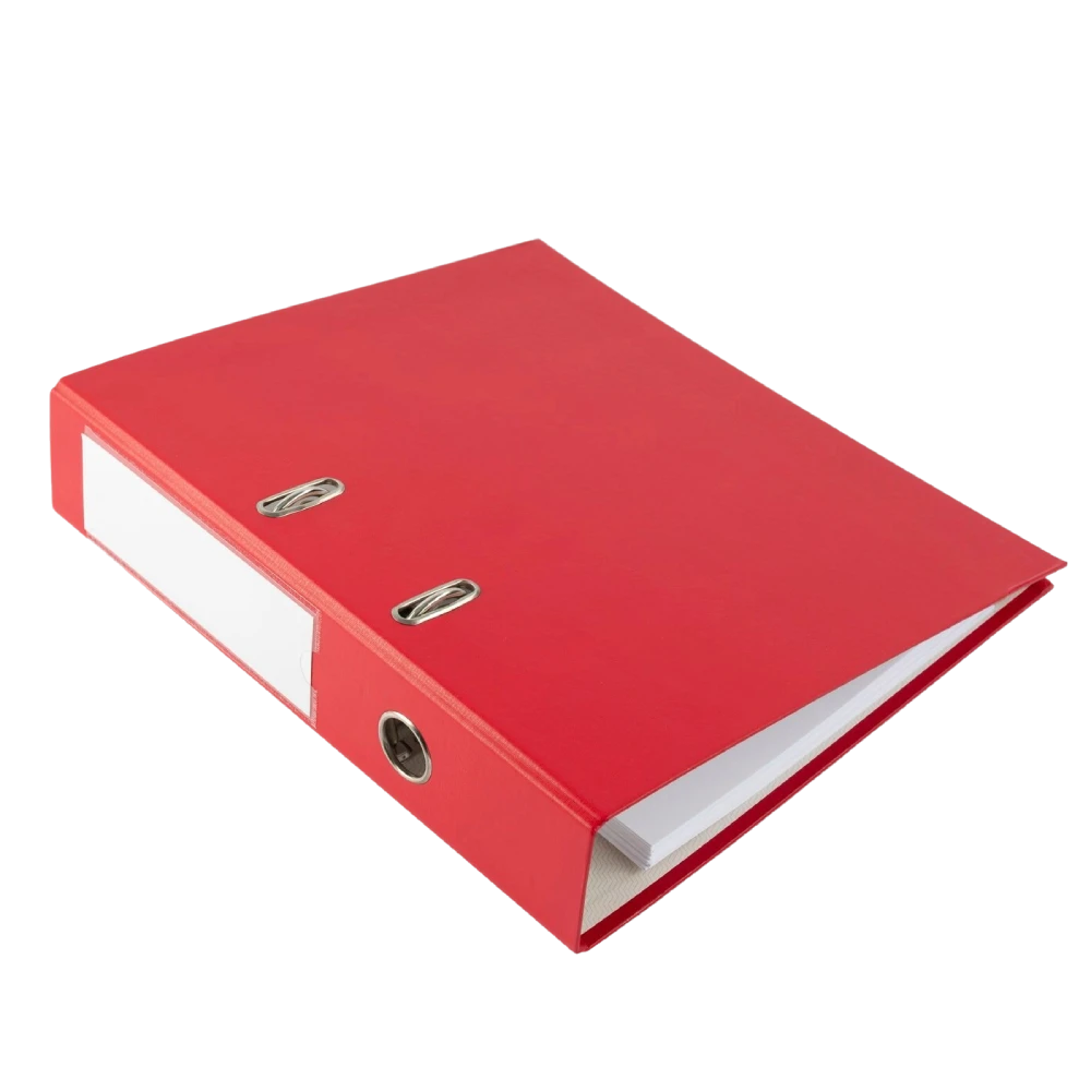 Red File Holder
